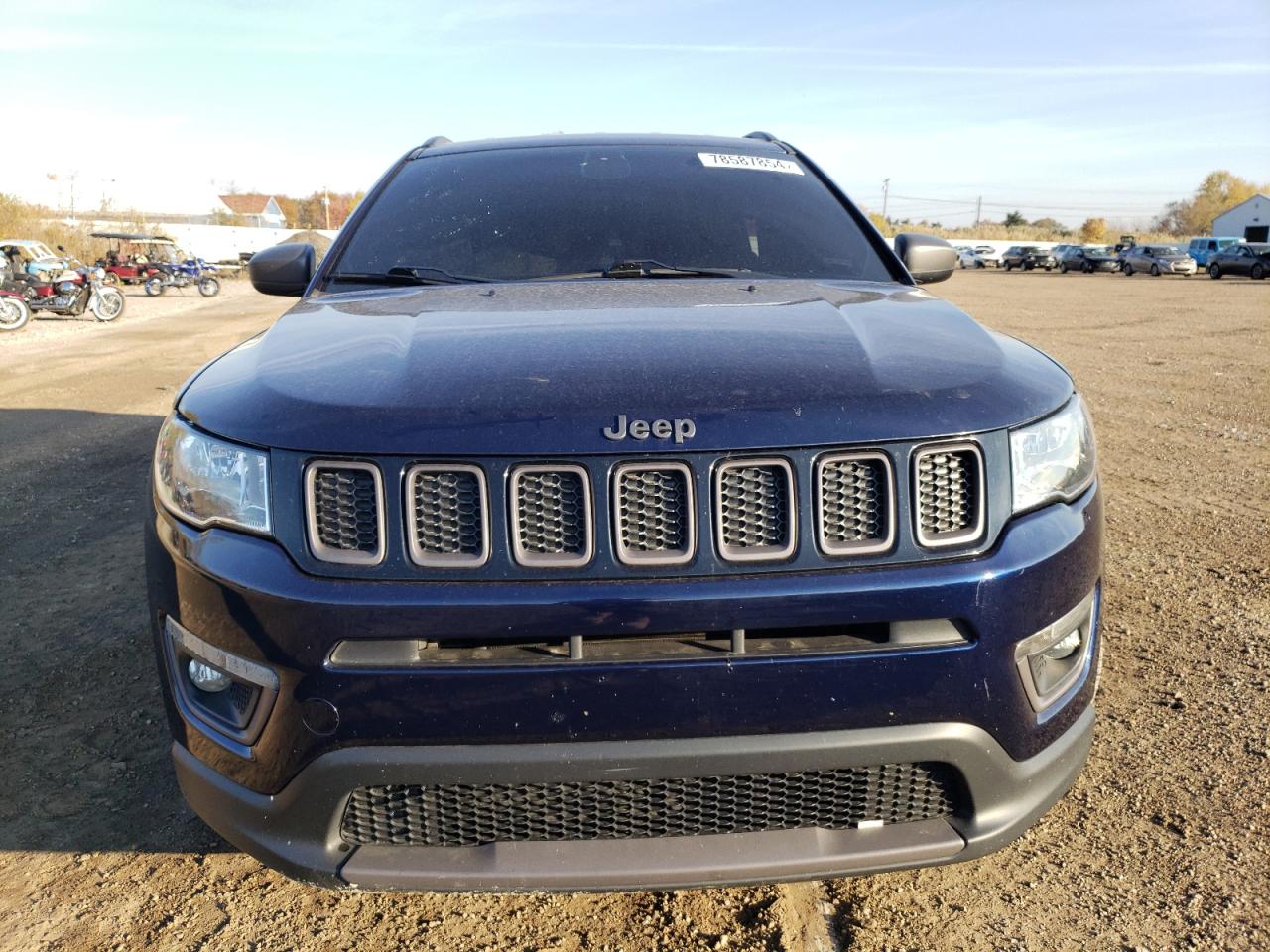 2021 Jeep Compass VIN 3C4NJDEBXMT601574 Copart auction photo, all over / undercarriage damage thumbnail 5