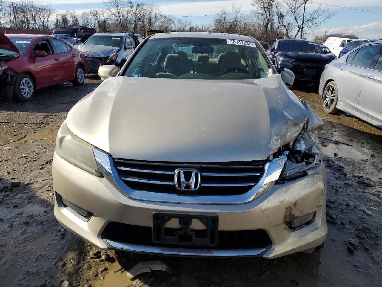 2014 Honda Accord VIN 1HGCR2F79EA194971 Copart auction photo, front end damage thumbnail 5