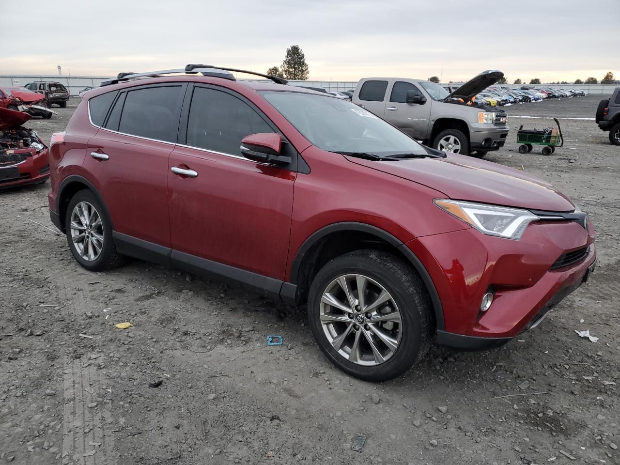 2018 Toyota RAV 4 VIN JTMDFREVXJD246928 Copart auction photo, all over damage thumbnail 4