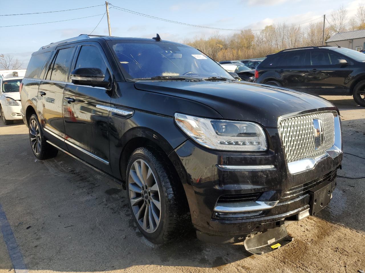 2020 Lincoln Navigator VIN 5LMJJ3LTXLEL04946 Copart auction photo, all over / undercarriage damage thumbnail 4
