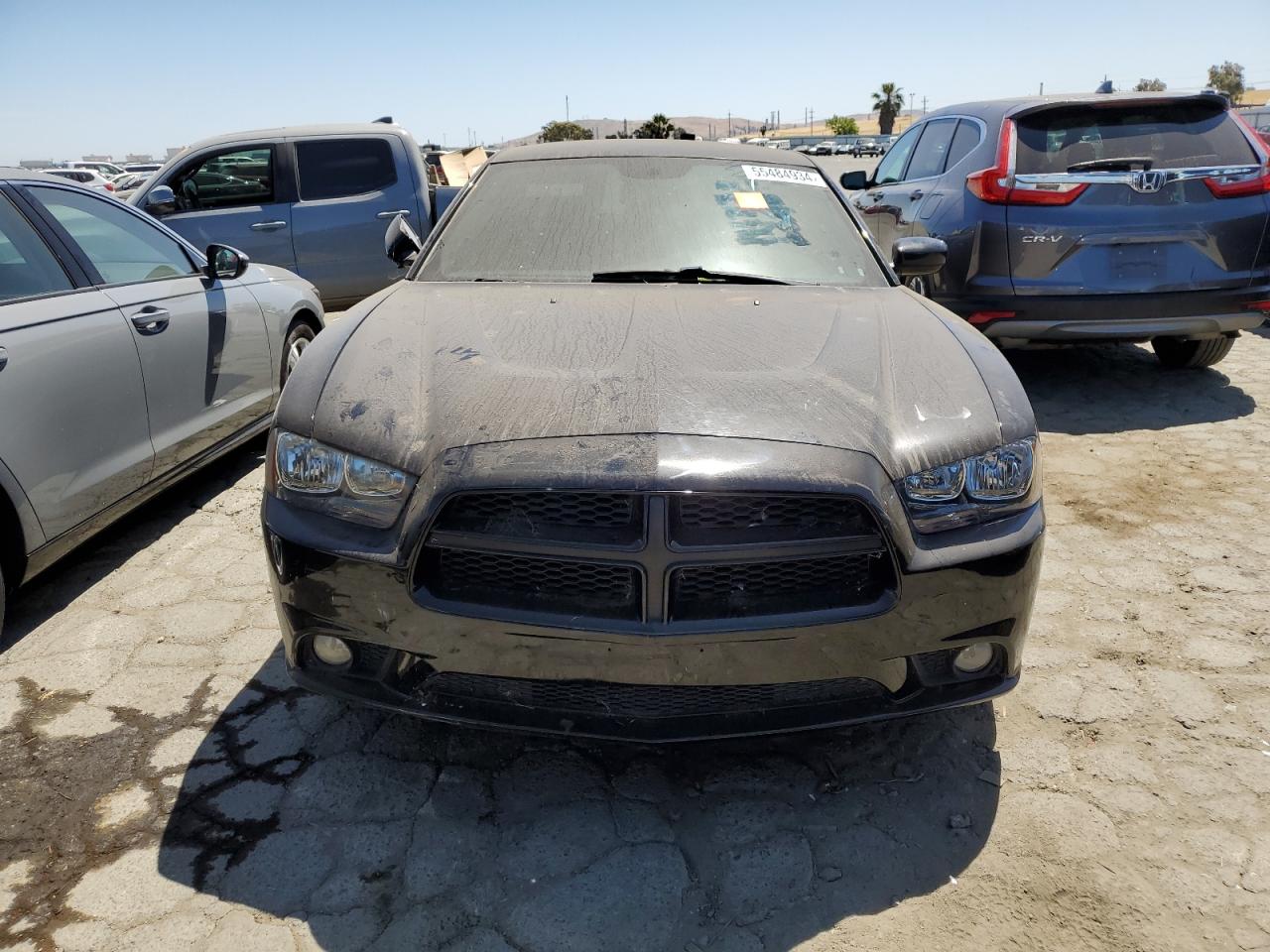 2012 Dodge Charger VIN 2C3CDXHG1CH149596 Copart auction photo, vandalism damage thumbnail 5