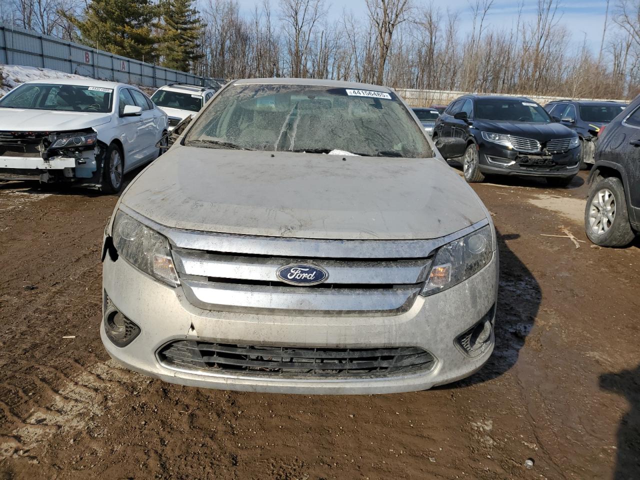 2010 Ford Fusion VIN 3FAHP0GA2AR362061 Copart auction photo, front end / side damage thumbnail 5
