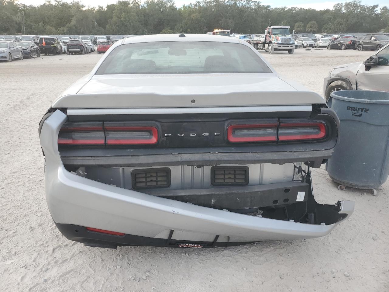 2019 Dodge Challenger VIN 2C3CDZJG8KH747429 Copart auction photo, front end / rear end damage thumbnail 6