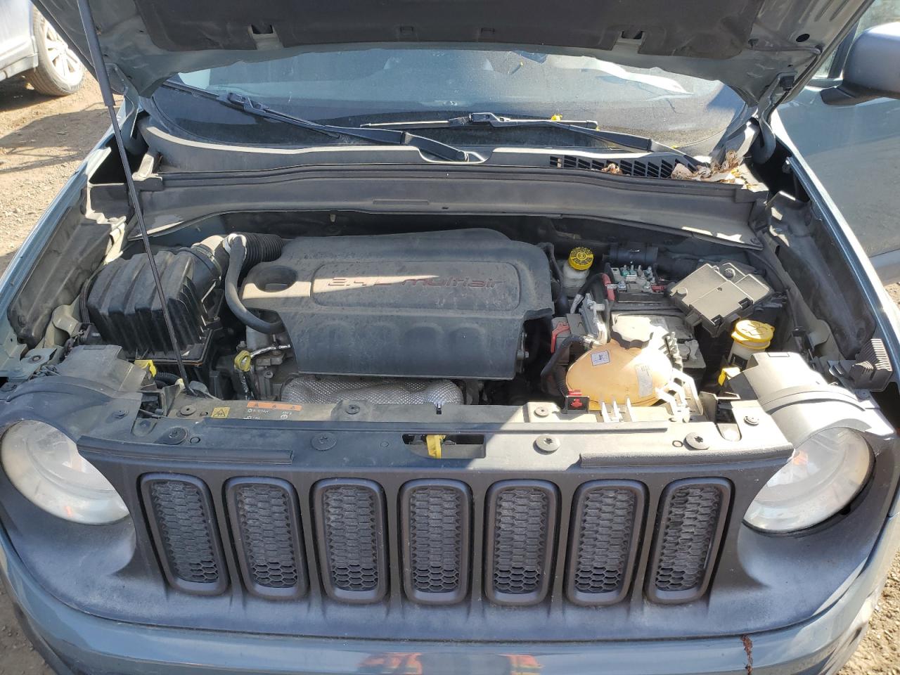 2016 Jeep Renegade VIN ZACCJBCT5GPD25484 Copart auction photo, rear end / undercarriage damage thumbnail 12