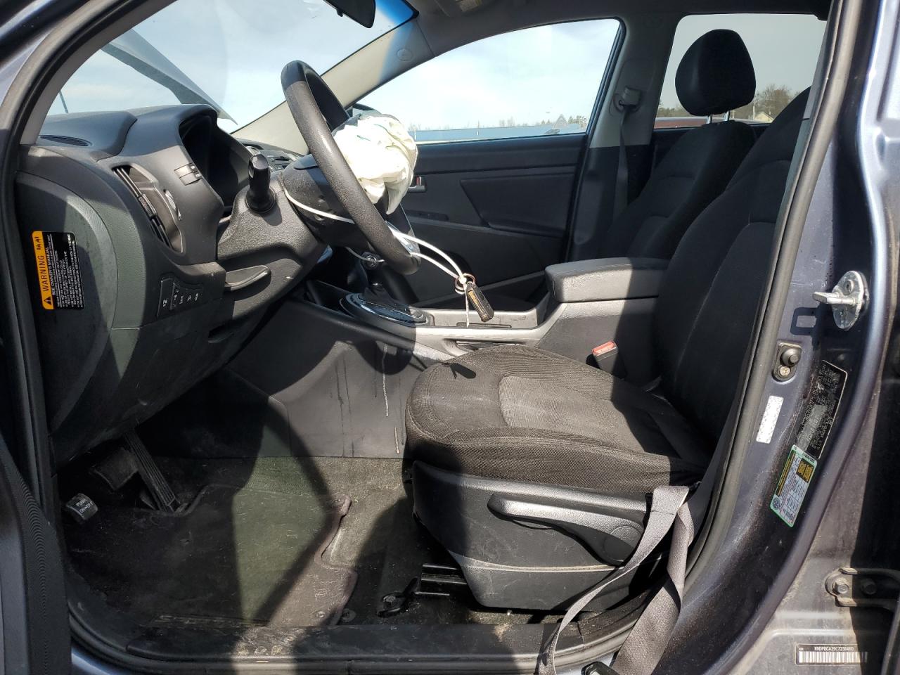 2012 KIA Sportage VIN KNDPBCA29C7236460 Copart auction photo, front end / rear end damage thumbnail 7