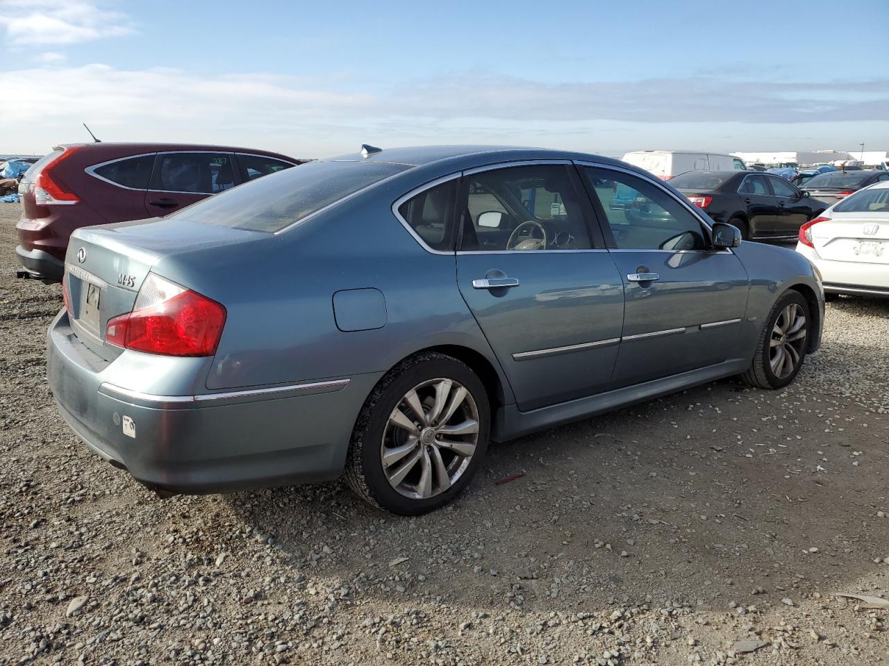 2008 Infiniti M VIN JNKBY01EX8M500777 Copart auction photo, all over damage thumbnail 3