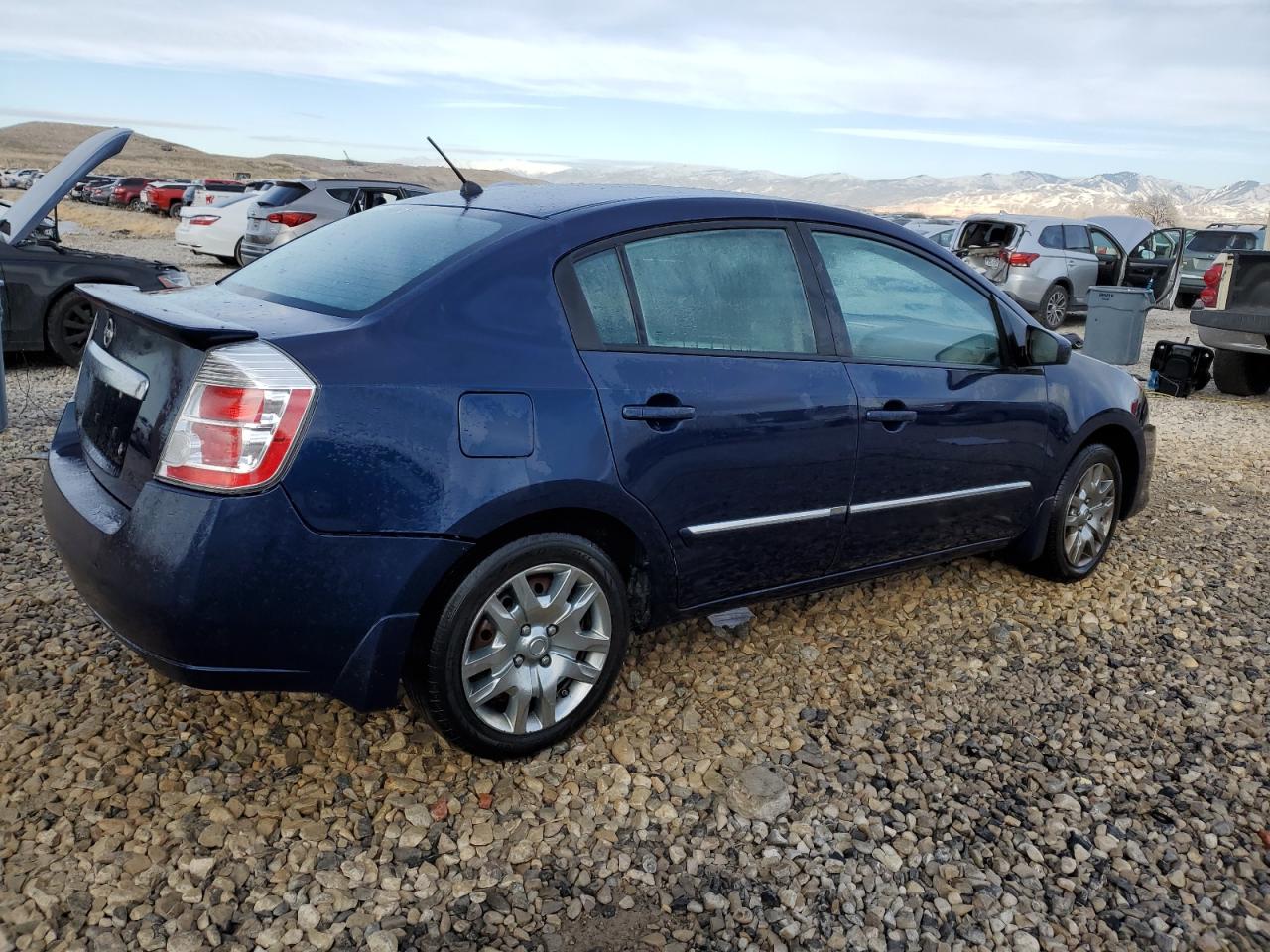 2012 Nissan Sentra VIN 3N1AB6AP6CL621122 Copart auction photo, side damage thumbnail 3