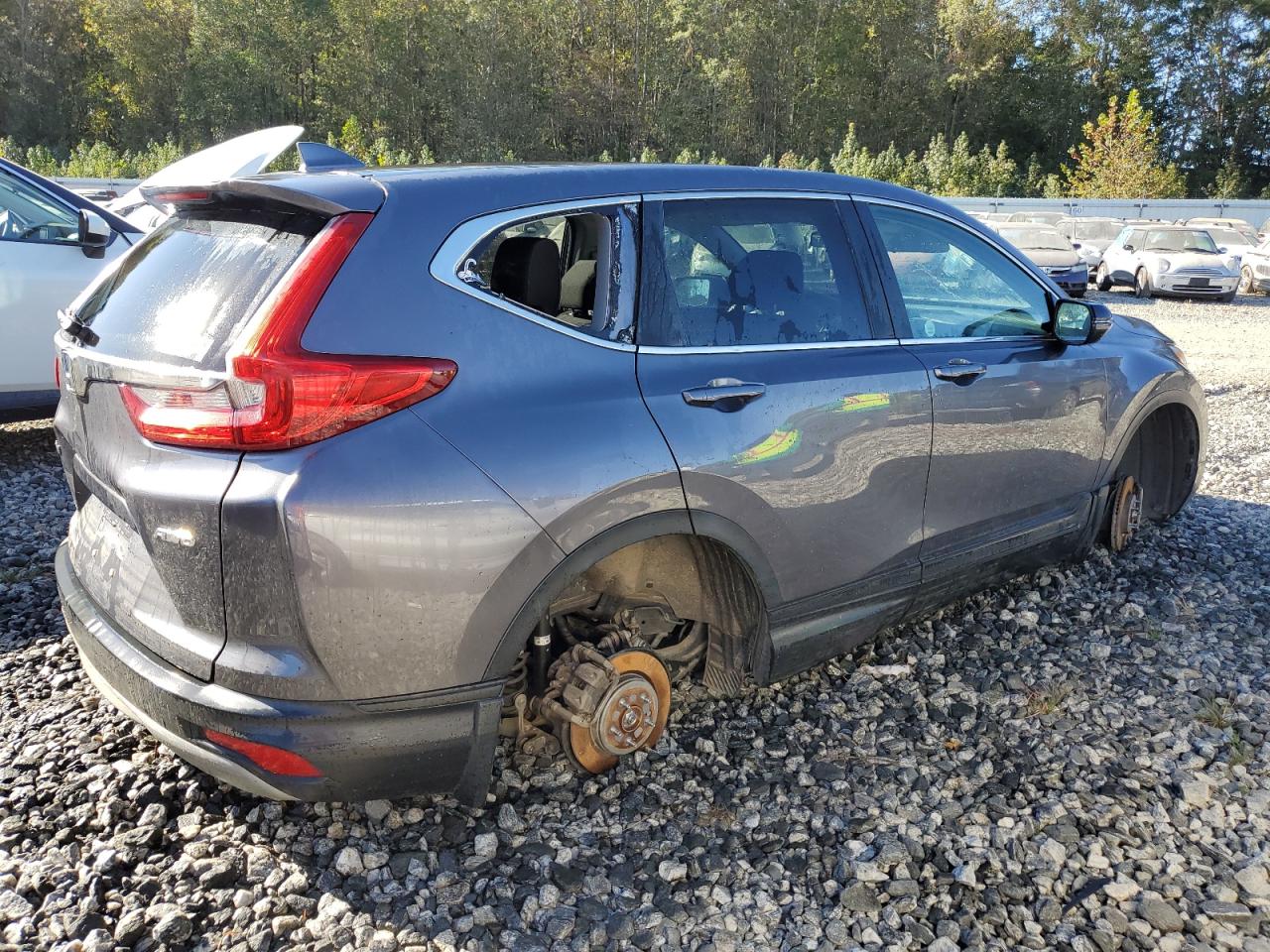 2019 Honda CR-V VIN 7FARW2H59KE044864 Copart auction photo, water/flood damage thumbnail 3