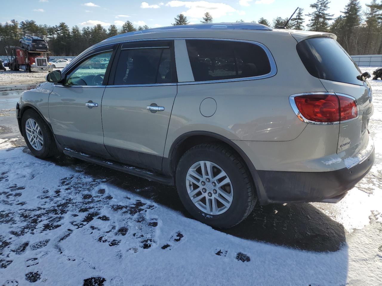 2009 Buick Enclave VIN 5GAEV13D59J198000 Copart auction photo, front end / side damage thumbnail 2