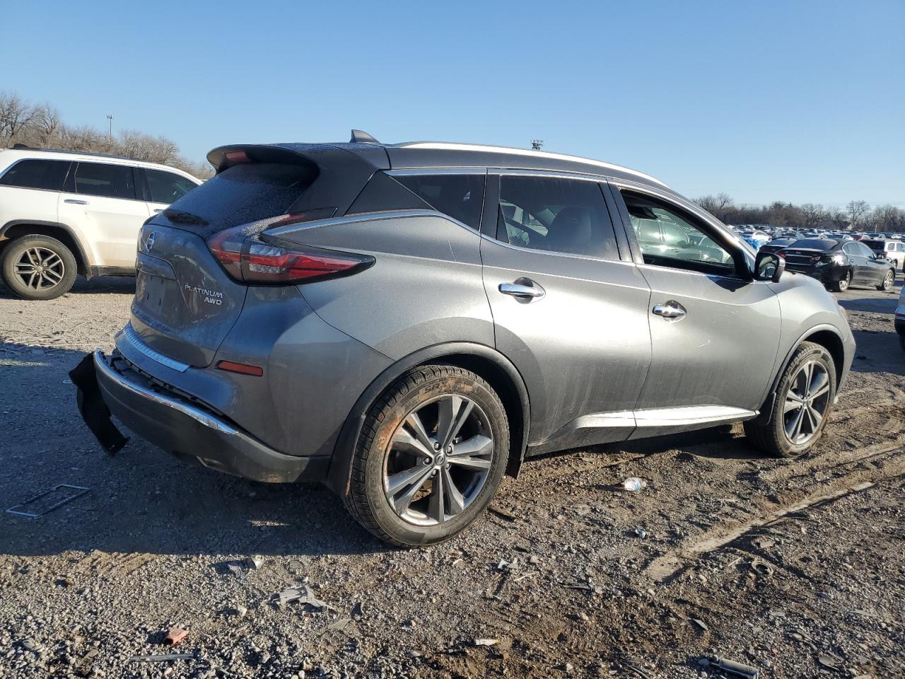 2019 Nissan Murano VIN 5N1AZ2MS1KN131277 Copart auction photo, side / minor dent/scratches damage thumbnail 3