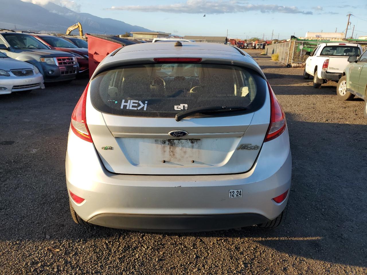 2012 Ford Fiesta VIN 3FADP4EJ2CM154187 Copart auction photo, front end damage thumbnail 6