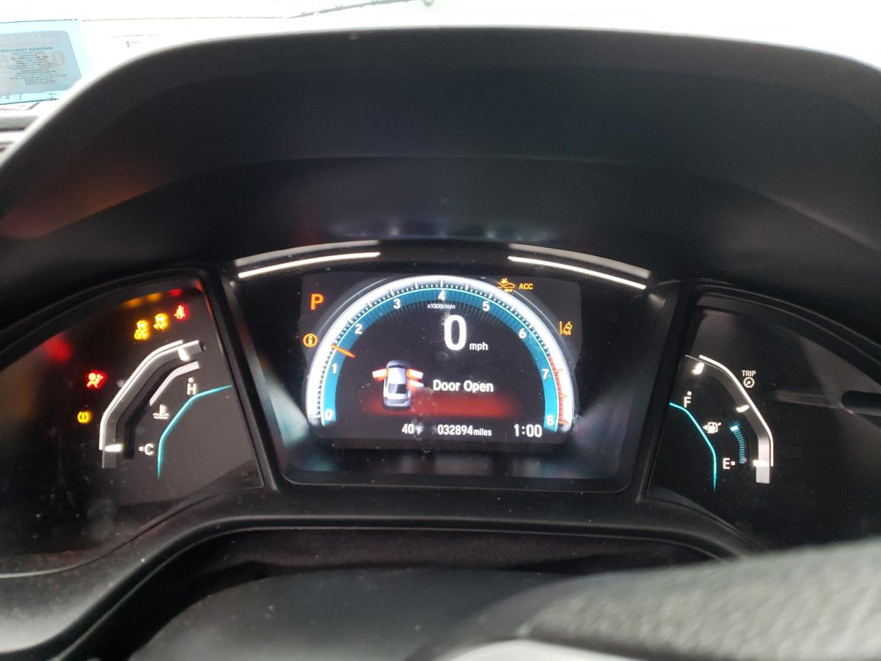 2021 Honda Civic VIN 2HGFC2F66MH516651 Copart auction photo, front end / minor dent/scratches damage thumbnail 9