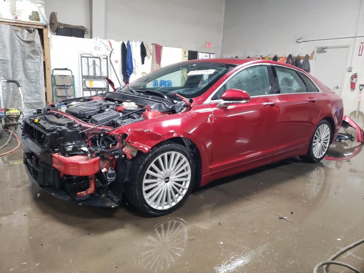 2017 Lincoln MKZ VIN 3LN6L5E91HR606324