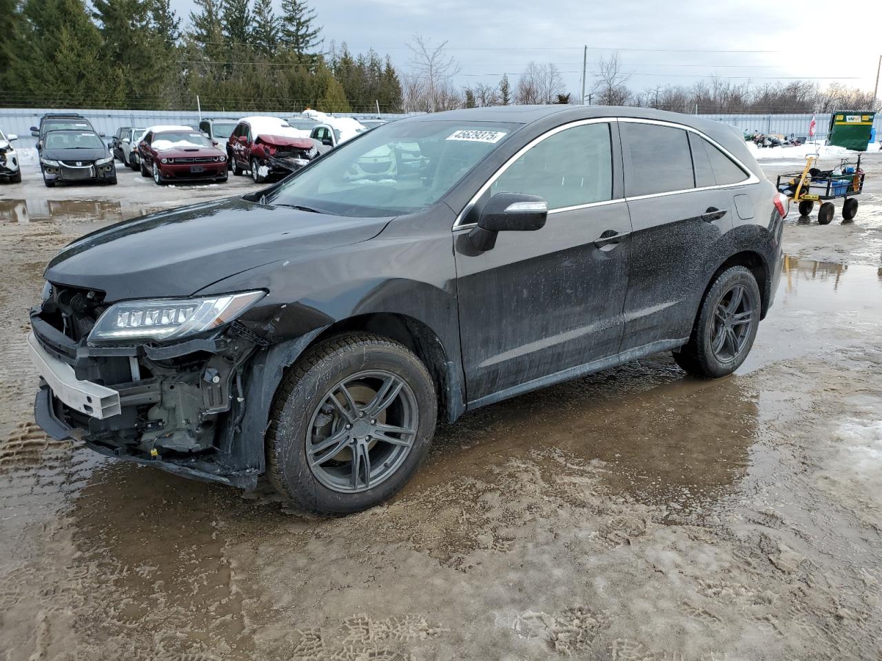 2016 Acura RDX VIN 5J8TB4H58GL805981 - Copart auction photo