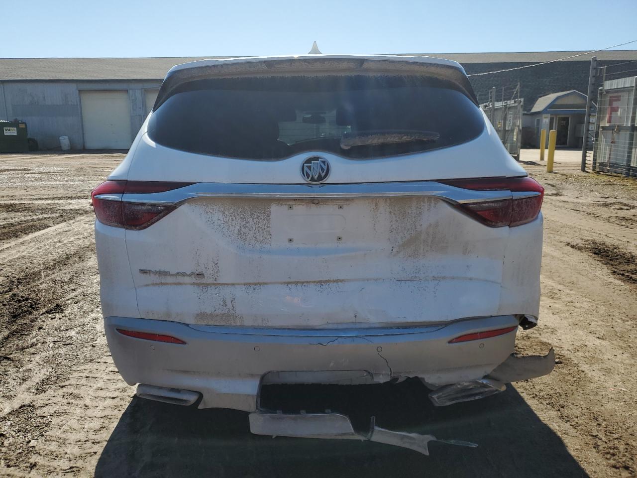 2021 Buick Enclave VIN 5GAERAKW6MJ107607 Copart auction photo, rear end / minor dent/scratches damage thumbnail 6
