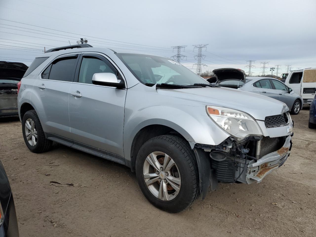 2013 Chevrolet Equinox VIN 2GNFLEEK8D6109920 Copart auction photo, front end / minor dent/scratches damage thumbnail 4