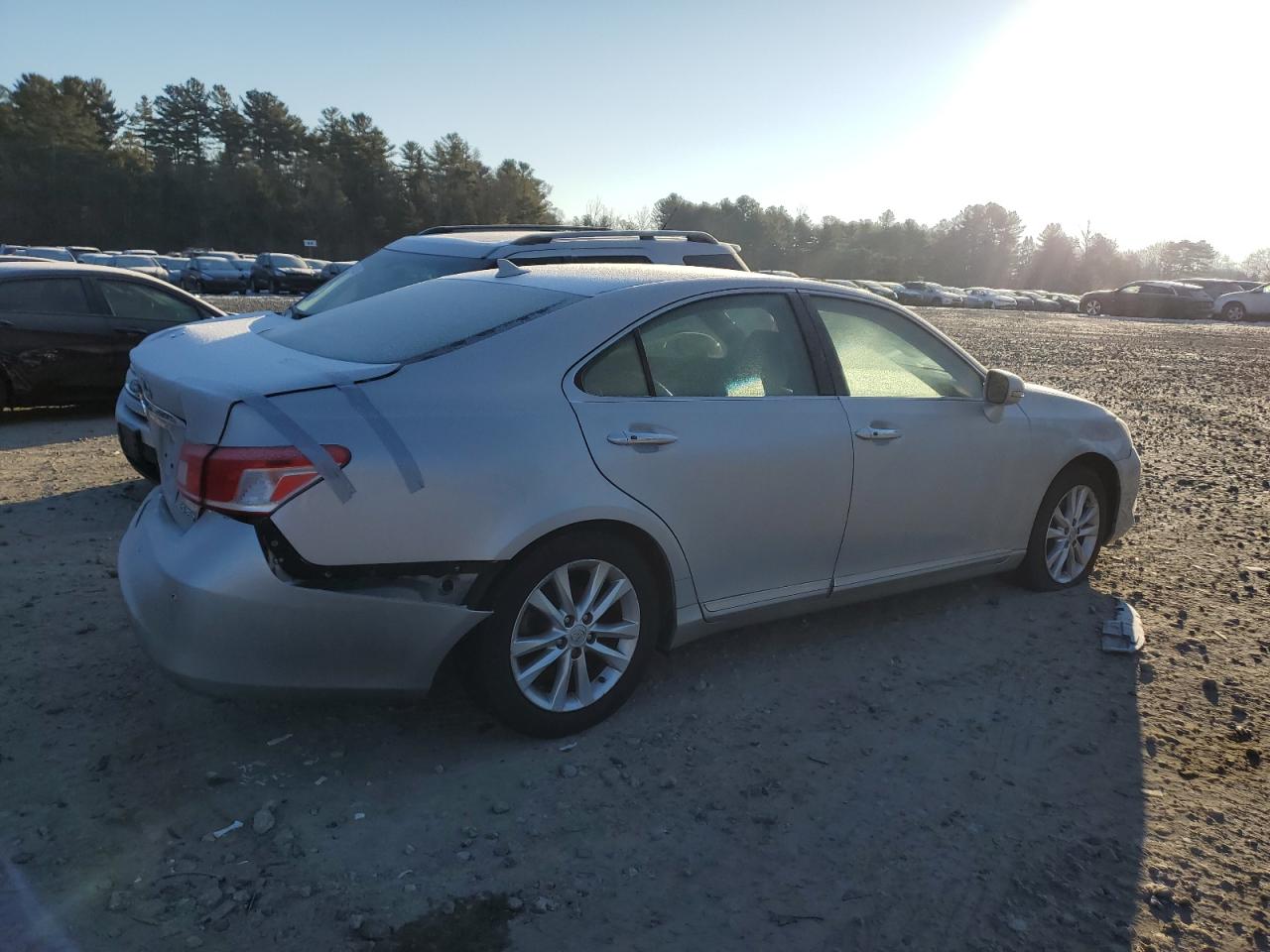2012 Lexus ES VIN JTHBK1EG3C2508257 Copart auction photo, rear end damage thumbnail 3