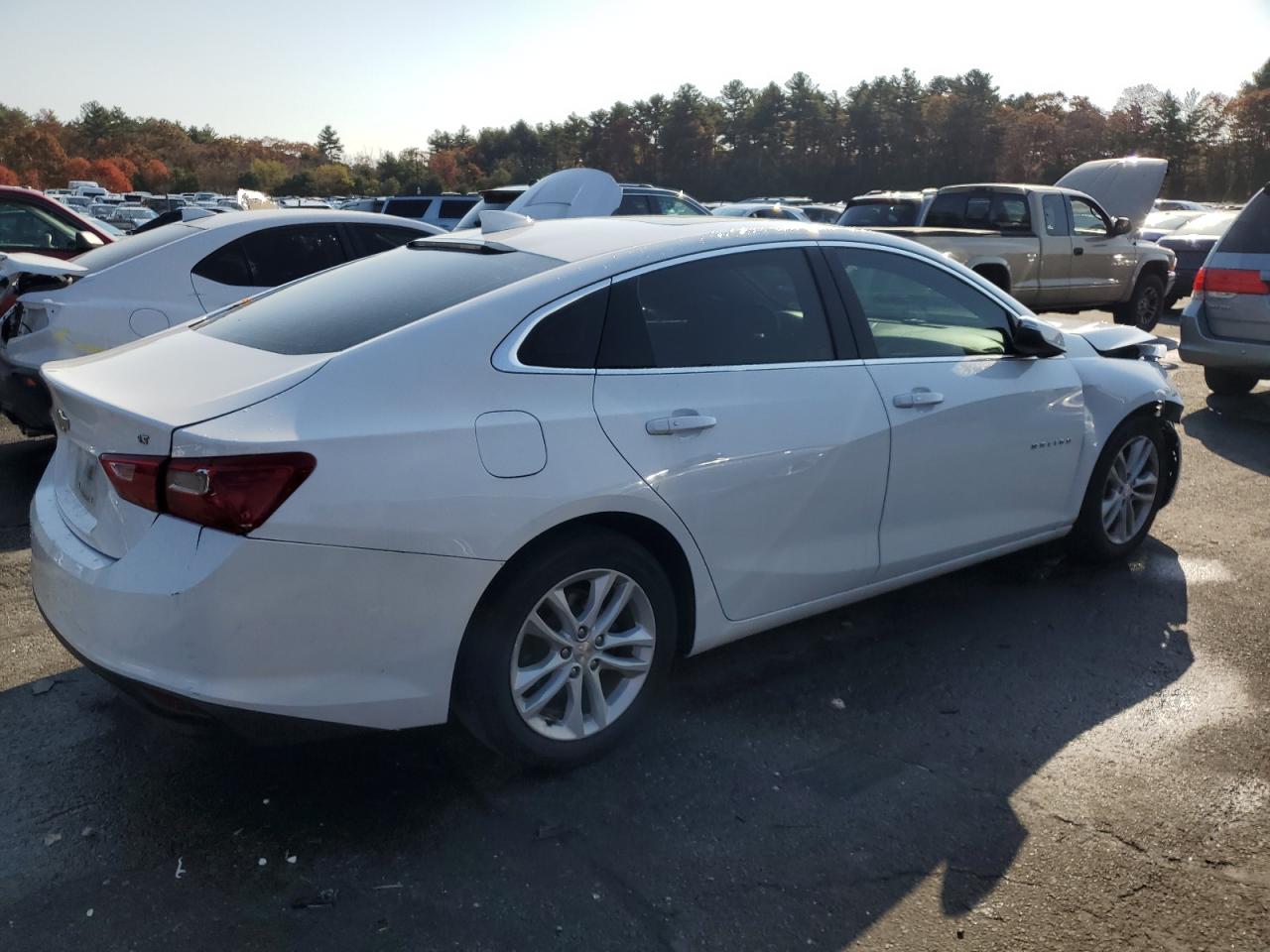 2018 Chevrolet Malibu VIN 1G1ZD5ST0JF171449 Copart auction photo, front end / minor dent/scratches damage thumbnail 3