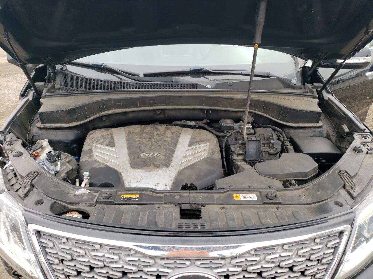 2014 KIA Sorento VIN 5XYKW4A7XEG450895 Copart auction photo, front end damage thumbnail 13