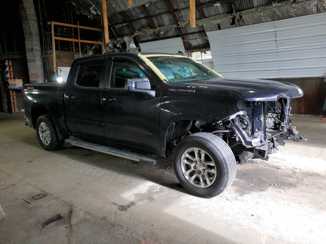 2022 Chevrolet Silverado VIN 1GCPDKEK5NZ640264 Copart auction photo, front end damage thumbnail 4