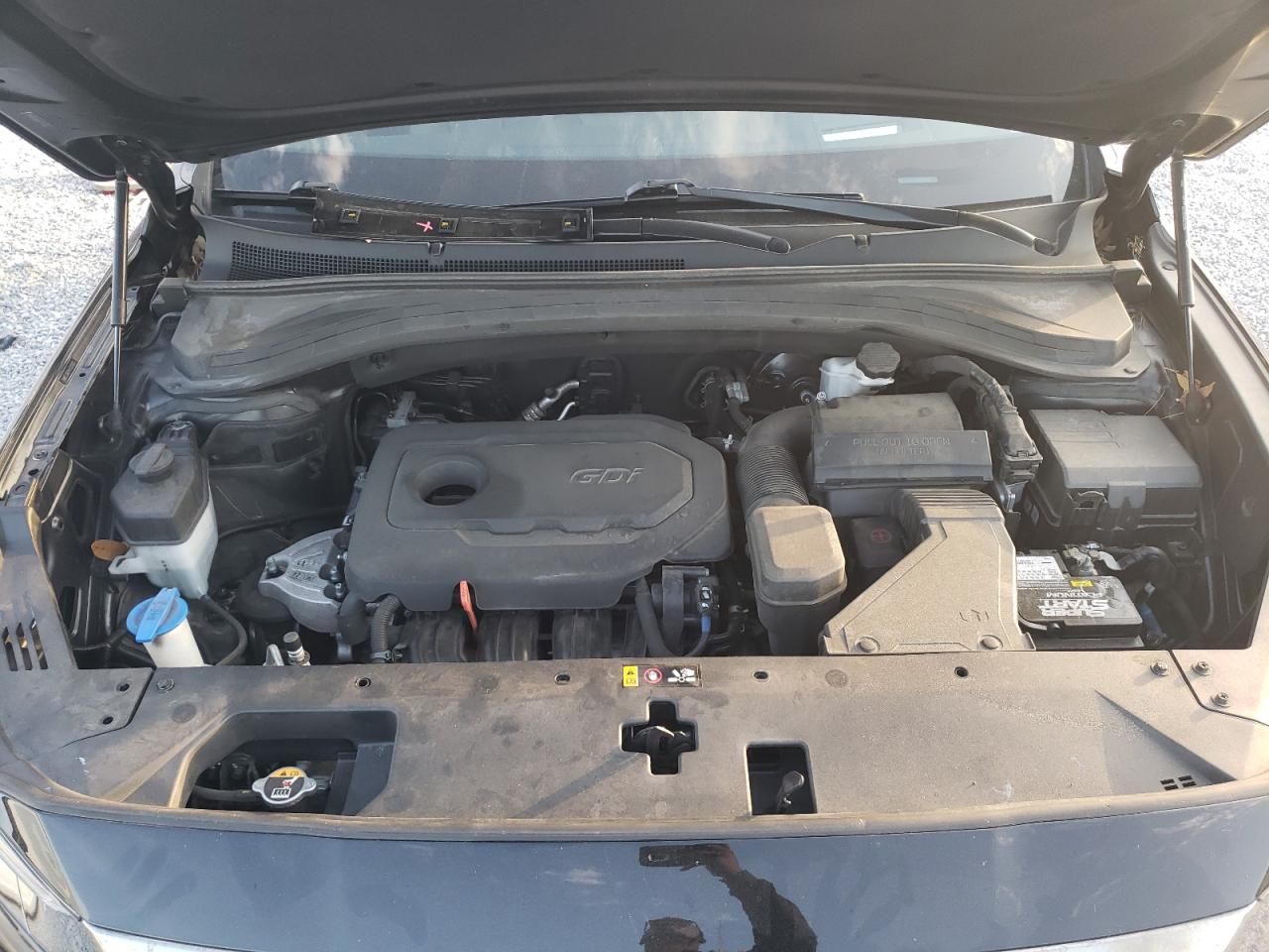 2019 Hyundai Santa Fe VIN 5NMS53AD4KH029520 Copart auction photo, all over damage thumbnail 12