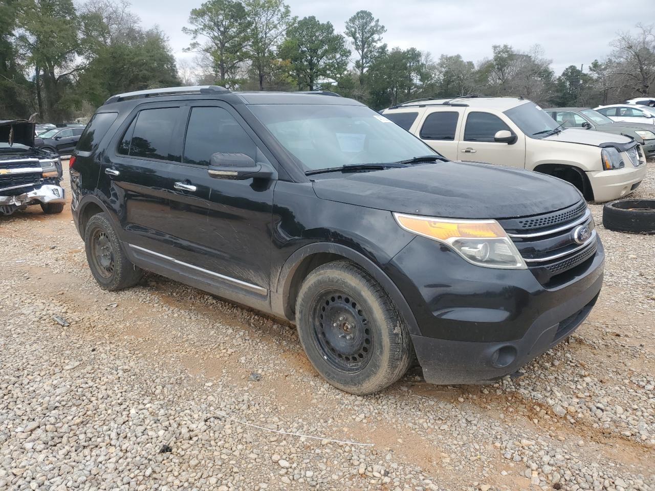 2013 Ford Explorer VIN 1FM5K7F80DGA20196 Copart auction photo, rear end damage thumbnail 4