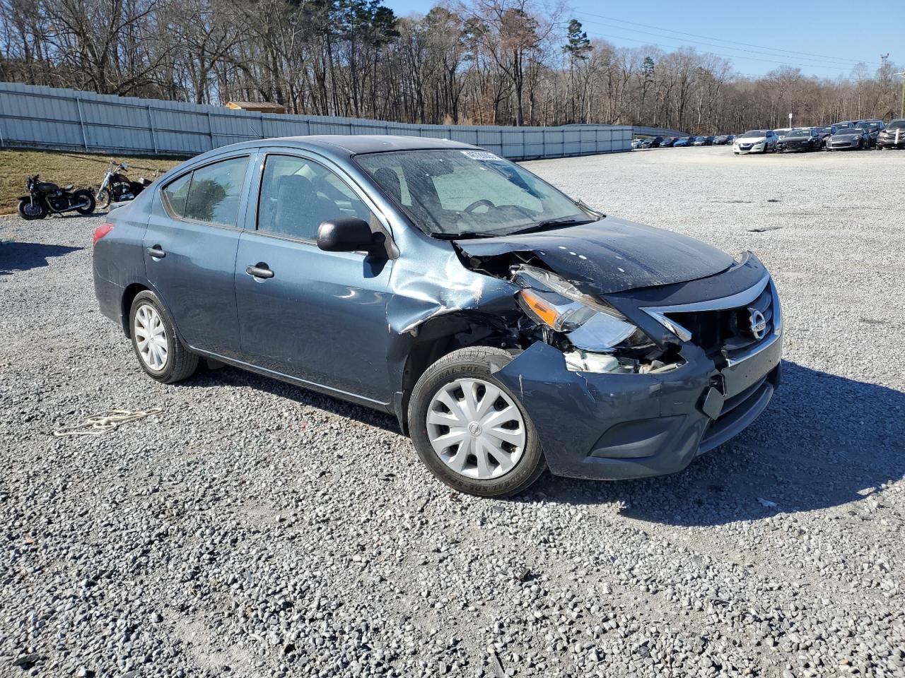 2015 Nissan Versa VIN 3N1CN7AP4FL951559 Copart auction photo, front end / minor dent/scratches damage thumbnail 4