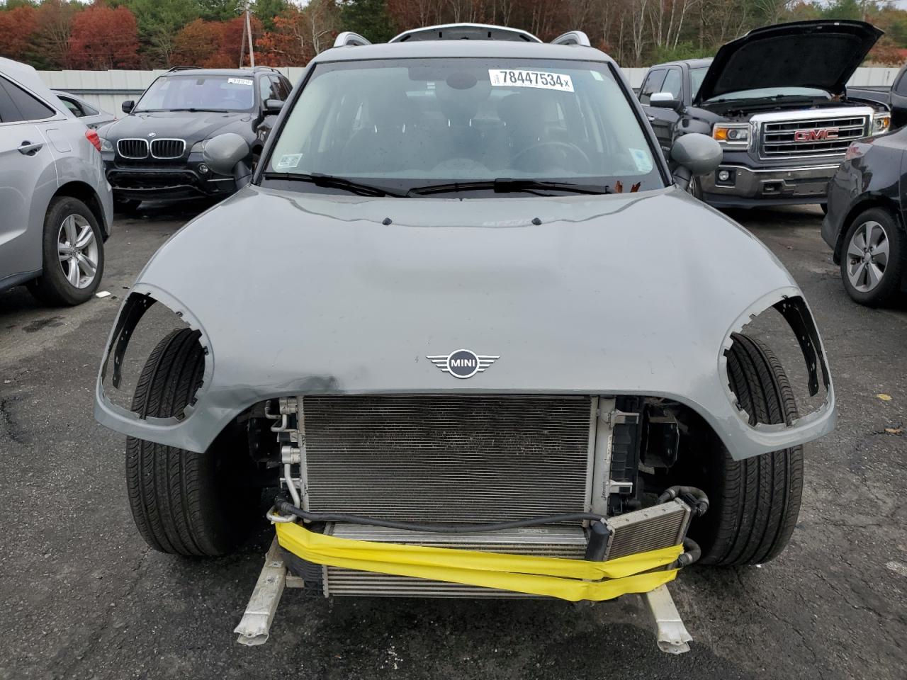 2019 MINI Cooper VIN WMZYT5C59K3E69669 Copart auction photo, front end / minor dent/scratches damage thumbnail 5