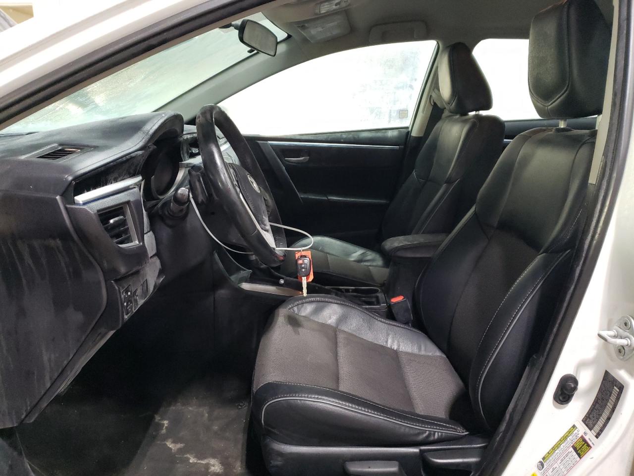 2014 Toyota Corolla VIN 2T1BURHE5EC023904 Copart auction photo, all over damage thumbnail 7