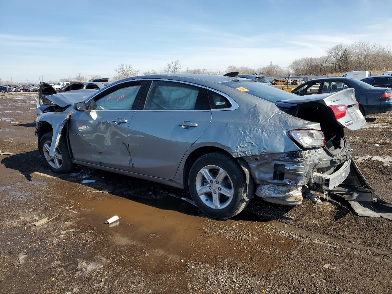 2023 Chevrolet Malibu VIN 1G1ZB5ST5PF189637 Copart auction photo, all over / frame damage damage thumbnail 2