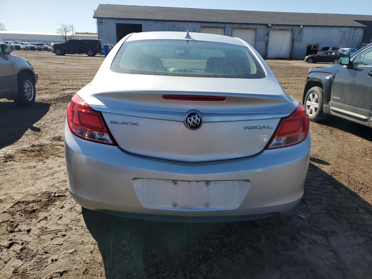 2012 Buick Regal VIN 2G4GR5EK3C9143817 Copart auction photo, front end / side damage thumbnail 6
