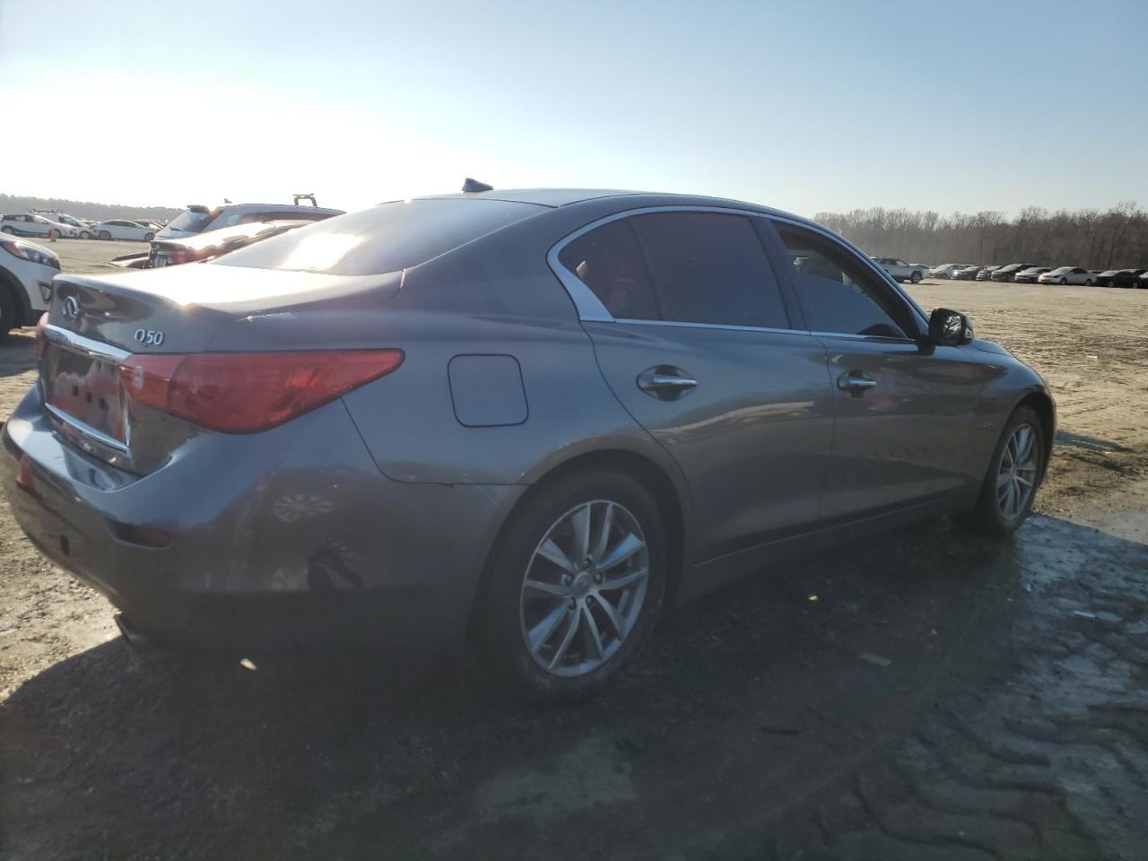 2016 Infiniti Q50 VIN JN1CV7AP7GM201662 Copart auction photo, all over damage thumbnail 3
