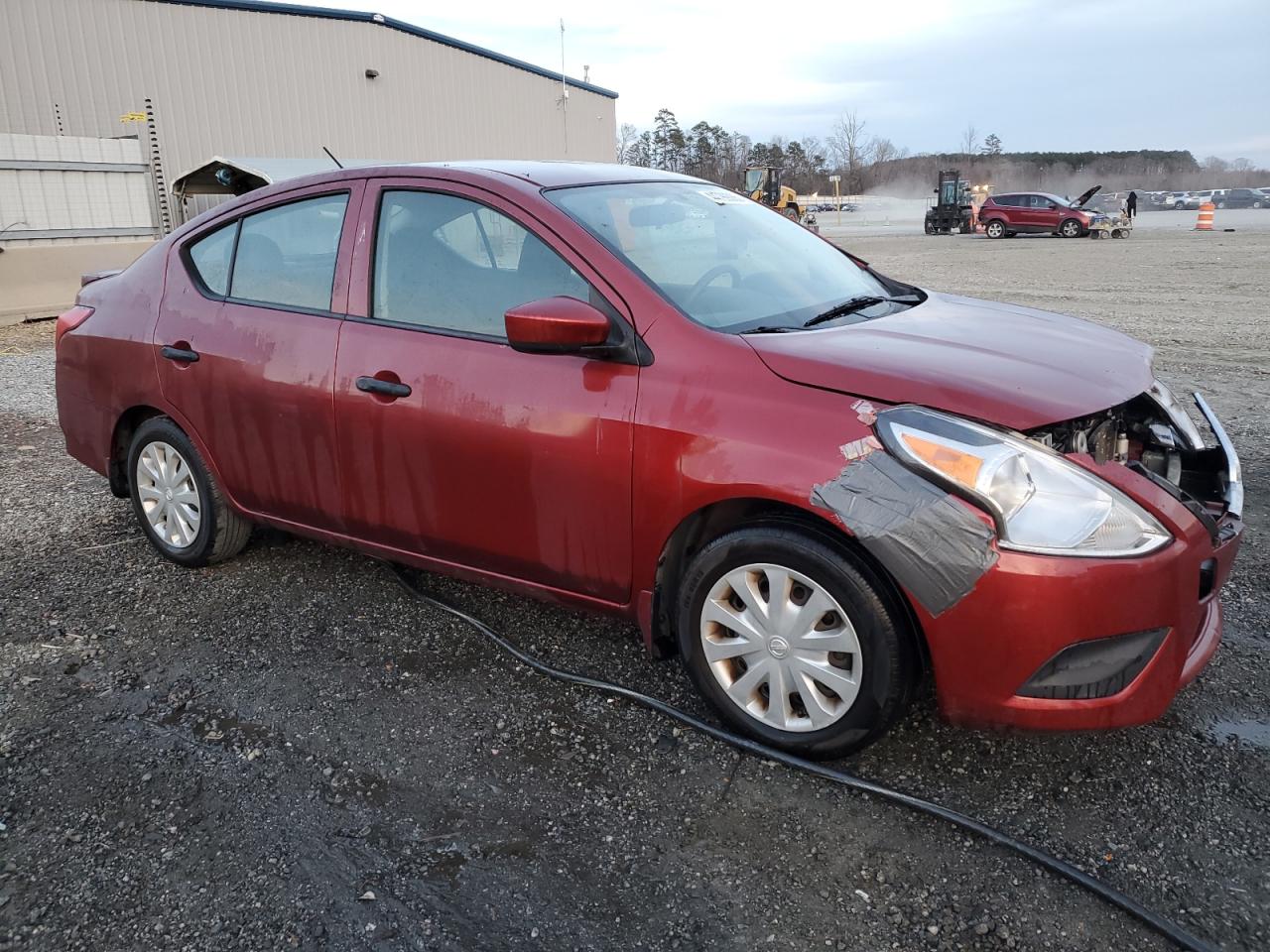2016 Nissan Versa VIN 3N1CN7AP7GL889043 Copart auction photo, front end damage thumbnail 4