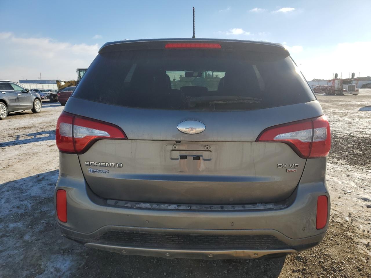 2014 KIA Sorento VIN 5XYKW4A78EG541258 Copart auction photo, mechanical / rear end damage thumbnail 6