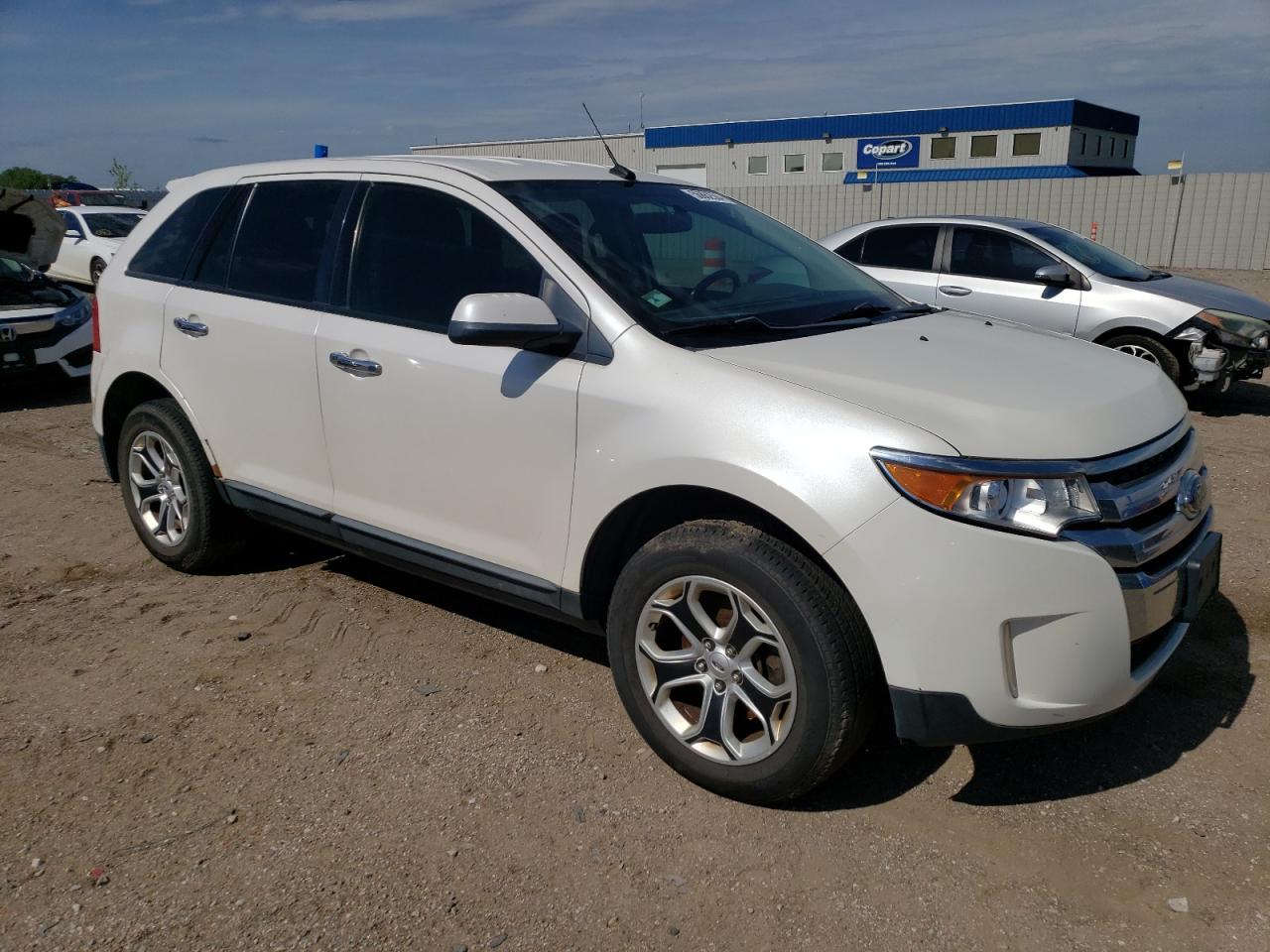 2011 Ford Edge VIN 2FMDK4JC0BBB18252 Copart auction photo, hail damage thumbnail 4