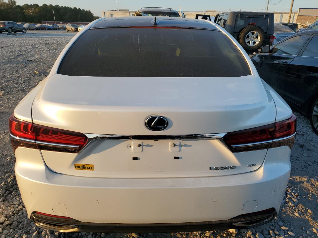 2018 Lexus LS VIN JTHC5LFF9J5000318 Copart auction photo, side damage thumbnail 6