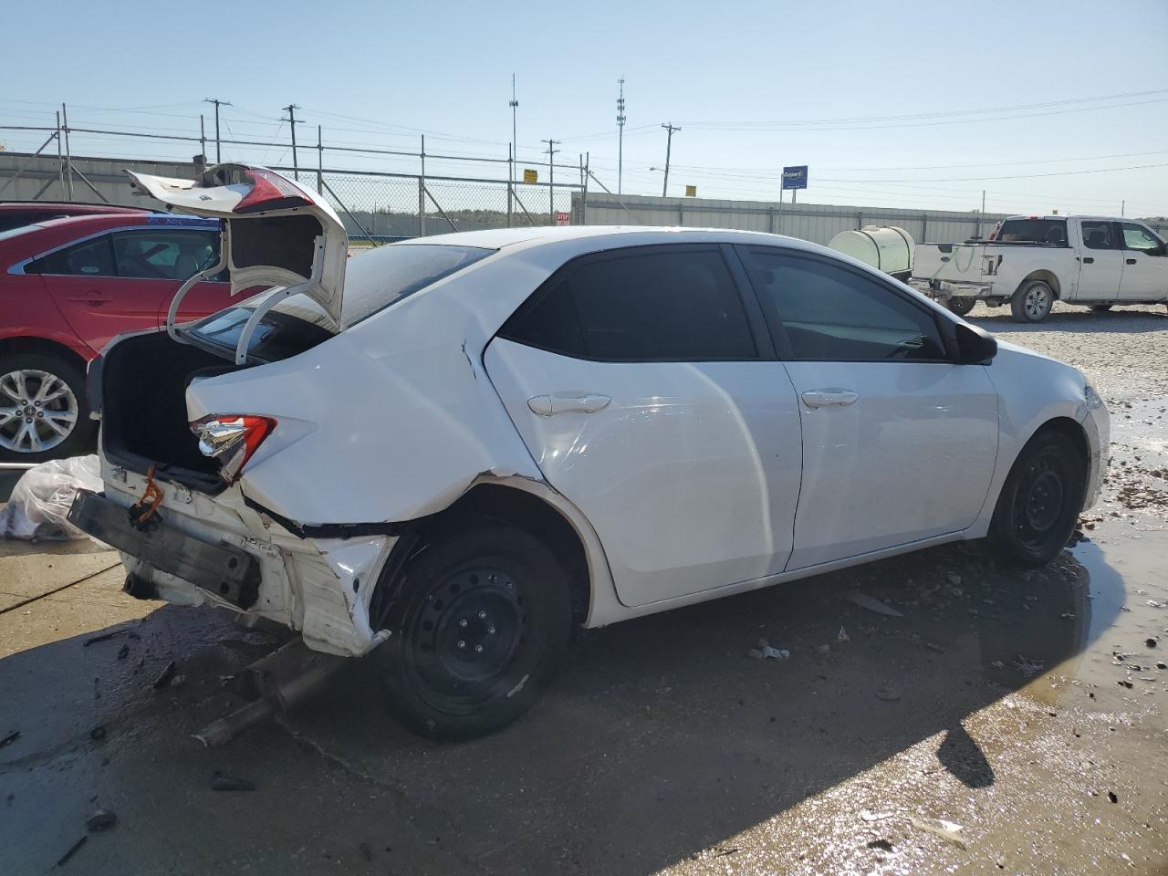 2015 Toyota Corolla VIN 5YFBURHE0FP205317 Copart auction photo, rear end damage thumbnail 3