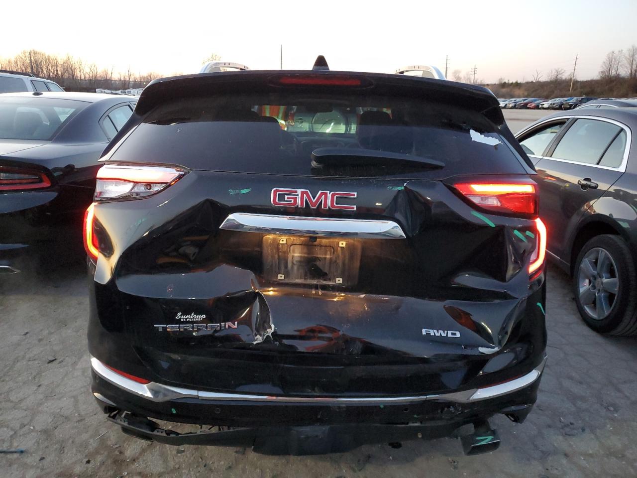 2018 GMC Terrain VIN 3GKALXEX8JL239296 Copart auction photo, rear end damage thumbnail 6