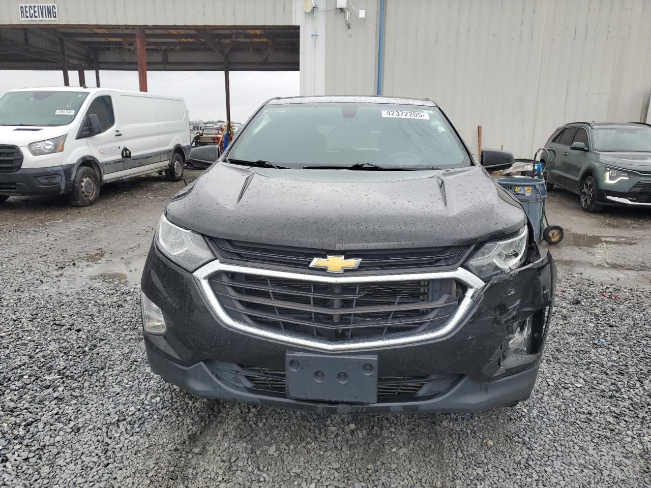 2018 Chevrolet Equinox VIN 2GNAXSEV8J6193224 Copart auction photo, side / front end damage thumbnail 5