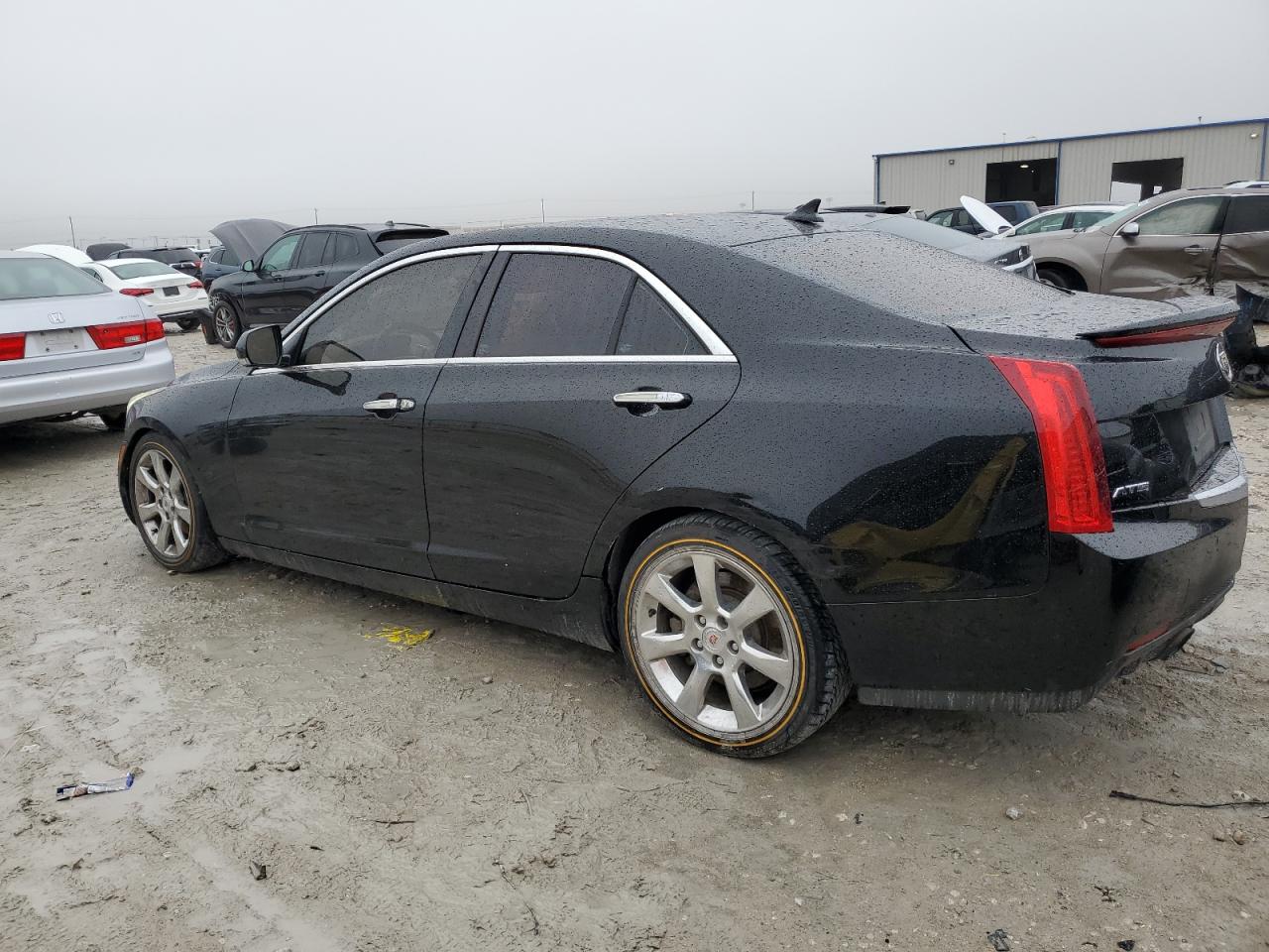 2013 Cadillac ATS VIN 1G6AC5SX2D0138831 Copart auction photo, front end / side damage thumbnail 2