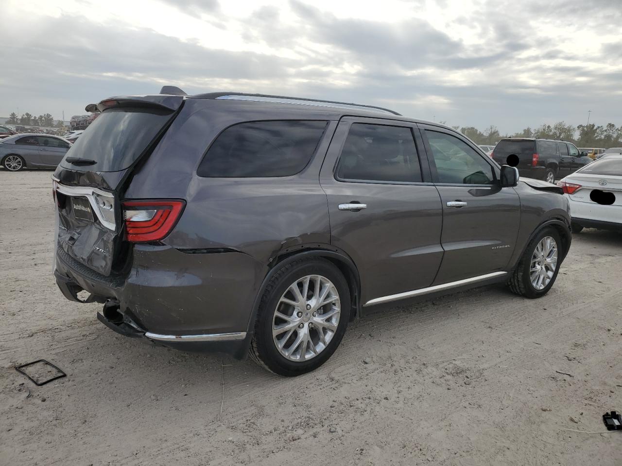 2014 Dodge Durango VIN 1C4RDHEG3EC975890 Copart auction photo, all over damage thumbnail 3