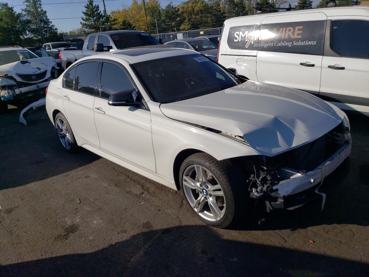 2016 BMW 3er VIN WBA8B7G58GNT96003 Copart auction photo, front end damage thumbnail 4