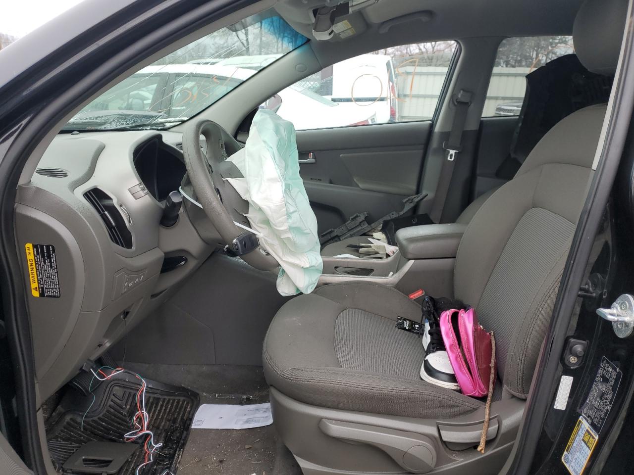 2016 KIA Sportage VIN KNDPB3AC3G7839337 Copart auction photo, all over damage thumbnail 7