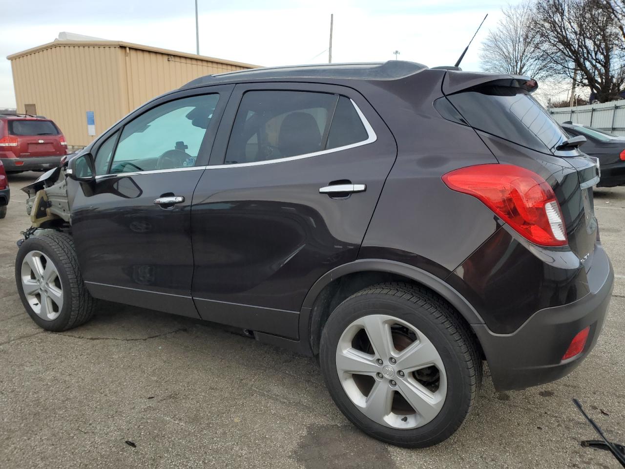 2015 Buick Encore VIN KL4CJASB3FB233019 Copart auction photo, front end damage thumbnail 2