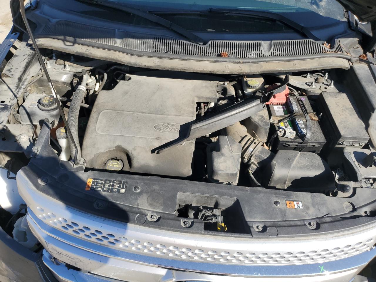 2015 Ford Explorer VIN 1FM5K7D89FGC28034 Copart auction photo, front end damage thumbnail 13