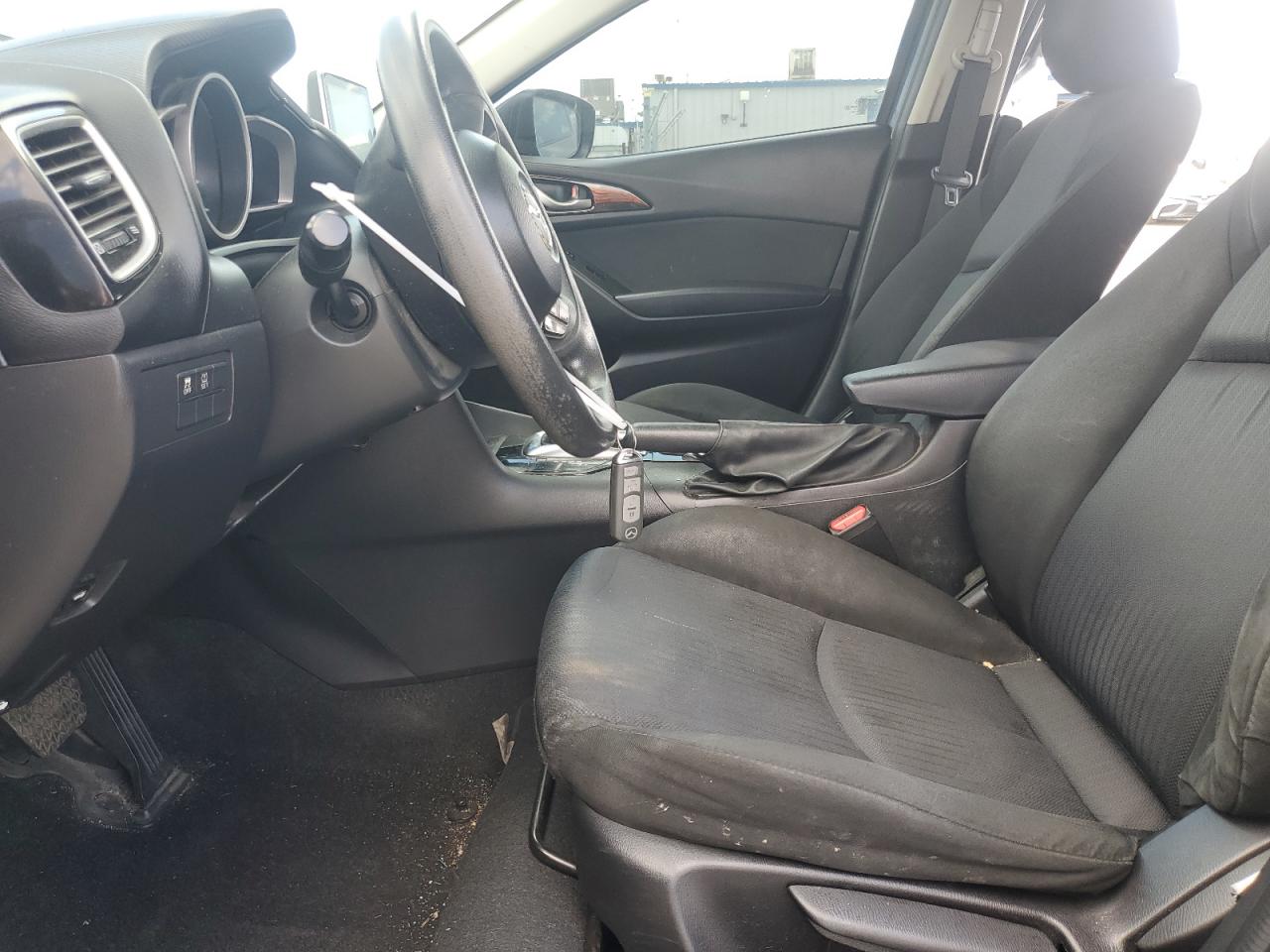 2016 Mazda 3 VIN JM1BM1T75G1296357 Copart auction photo, front end damage thumbnail 7