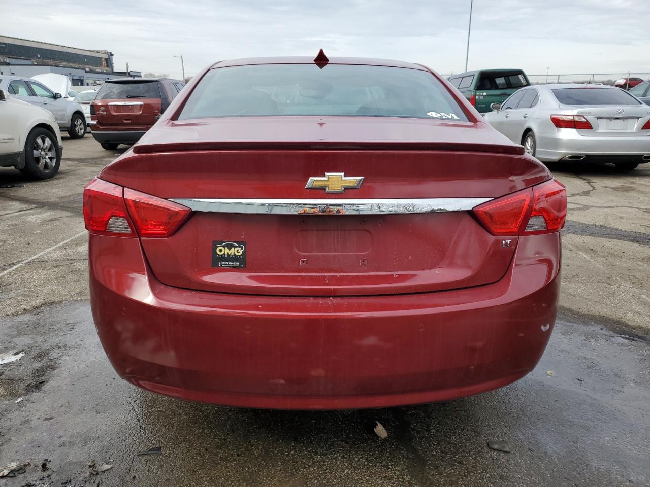2014 Chevrolet Impala VIN 2G1125S31E9203889 Copart auction photo, front end damage thumbnail 6
