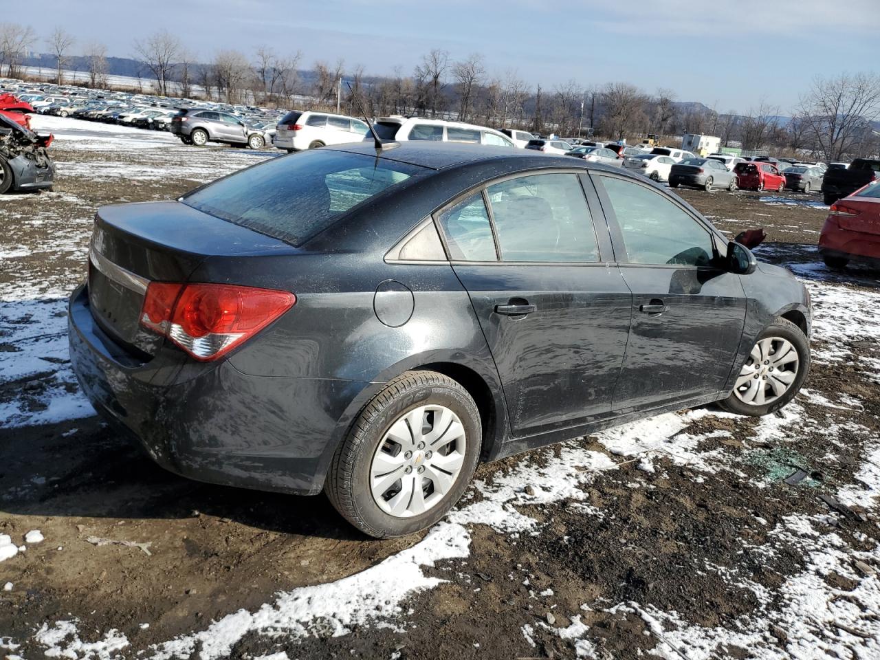 2014 Chevrolet Cruze VIN 1G1PA5SG6E7190039 Copart auction photo, front end / minor dent/scratches damage thumbnail 3