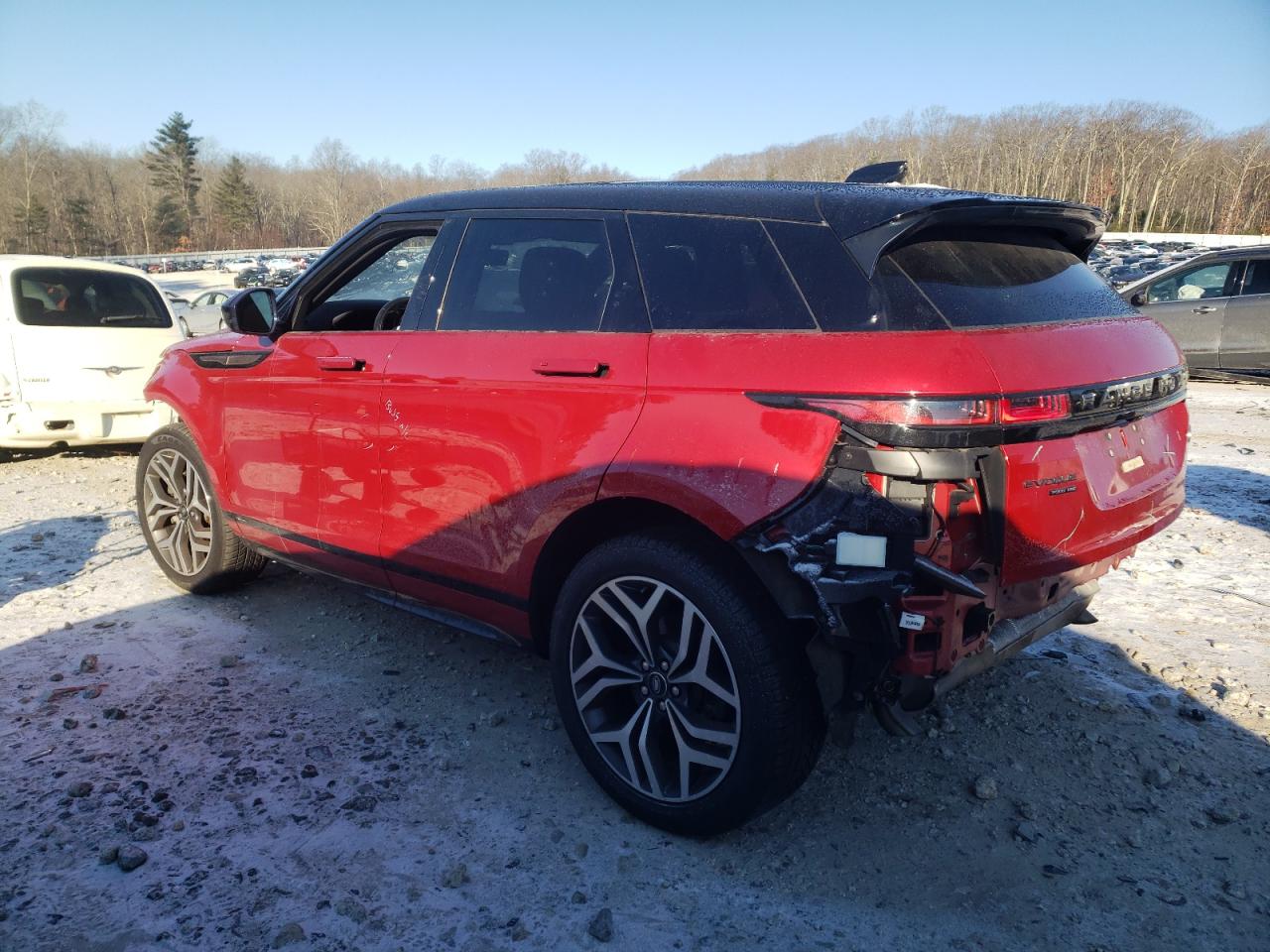 2020 Land Rover Range Rover VIN SALZM2GXXLH098348 Copart auction photo, front end / rear end damage thumbnail 2