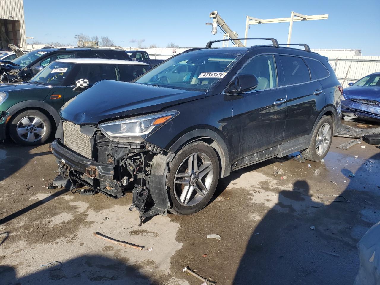 2017 Hyundai Santa Fe VIN KM8SRDHF7HU212280